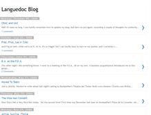 Tablet Screenshot of languedocblog.blogspot.com