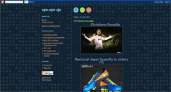 Desktop Screenshot of fakhrulronaldo.blogspot.com