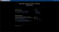 Desktop Screenshot of fifthwheelwrecker.blogspot.com