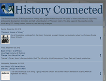 Tablet Screenshot of historyconnected.blogspot.com