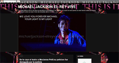 Desktop Screenshot of michaeljackson-elreyvive.blogspot.com