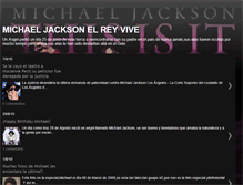 Tablet Screenshot of michaeljackson-elreyvive.blogspot.com