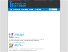 Tablet Screenshot of kotasehat.blogspot.com