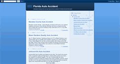 Desktop Screenshot of floridaautoaccident.blogspot.com