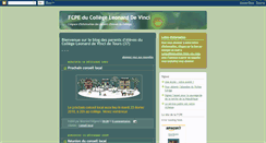 Desktop Screenshot of fcpedevinci.blogspot.com