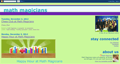 Desktop Screenshot of math-magicians.blogspot.com