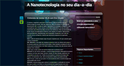 Desktop Screenshot of nanotecnolodia.blogspot.com