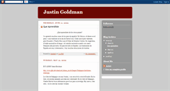 Desktop Screenshot of justingecuador.blogspot.com