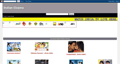 Desktop Screenshot of 4indiancinema.blogspot.com