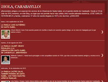 Tablet Screenshot of carabayllogracias.blogspot.com