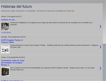 Tablet Screenshot of historiasdelfuturo.blogspot.com