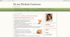 Desktop Screenshot of medicinaesteticabologna.blogspot.com