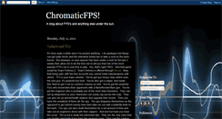 Desktop Screenshot of chromaticfps.blogspot.com