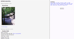 Desktop Screenshot of georgemeanwell.blogspot.com