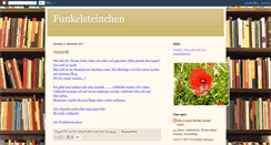 Desktop Screenshot of funkelsteinchen.blogspot.com