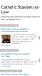 Mobile Screenshot of catholiclawstudent.blogspot.com
