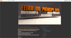 Desktop Screenshot of feiraprincipereal.blogspot.com