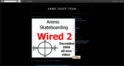 Desktop Screenshot of ammoskateboarding.blogspot.com