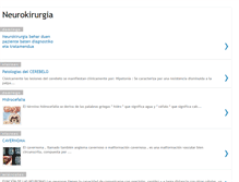 Tablet Screenshot of neuro-kirurgia.blogspot.com