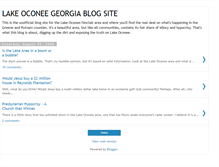 Tablet Screenshot of lakeoconeega.blogspot.com