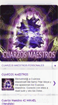 Mobile Screenshot of cuarzosmaestros.blogspot.com