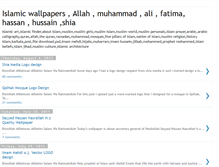 Tablet Screenshot of islamicwallpers.blogspot.com