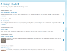 Tablet Screenshot of a-design-student.blogspot.com
