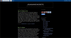 Desktop Screenshot of jeananneincrete.blogspot.com