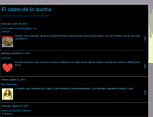 Tablet Screenshot of cateodelalaucha.blogspot.com