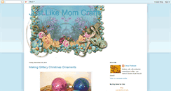 Desktop Screenshot of justlikemomcrafts.blogspot.com