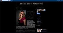 Desktop Screenshot of ericdebruijnfotografie.blogspot.com