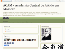 Tablet Screenshot of aikidomossoro.blogspot.com