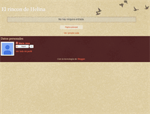 Tablet Screenshot of elrincondehelina.blogspot.com