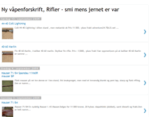 Tablet Screenshot of nyforskrift-rifler.blogspot.com