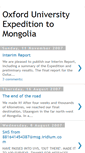 Mobile Screenshot of expeditiontomongolia.blogspot.com