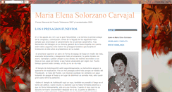 Desktop Screenshot of mariaelenasolorzanocarvajal.blogspot.com