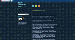 Desktop Screenshot of indianeconomy-ganesh.blogspot.com