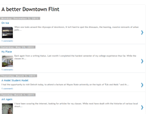 Tablet Screenshot of downtownflint.blogspot.com