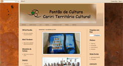 Desktop Screenshot of pontaocaririterritoriocultural.blogspot.com