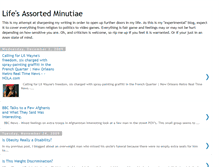 Tablet Screenshot of lifes-minutiae.blogspot.com