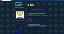 Desktop Screenshot of gestionproyecto2008.blogspot.com