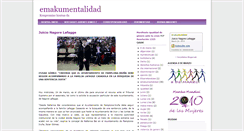 Desktop Screenshot of emakumentalidad.blogspot.com