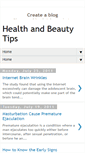 Mobile Screenshot of health-beauty-magazine.blogspot.com
