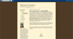 Desktop Screenshot of digiscraptemplates.blogspot.com