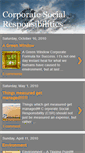 Mobile Screenshot of corporatesocialresponsibilities.blogspot.com