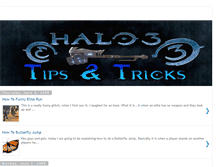 Tablet Screenshot of halotipstricks.blogspot.com