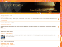 Tablet Screenshot of creandoeventos.blogspot.com