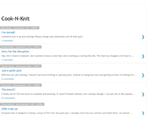 Tablet Screenshot of cooknknit.blogspot.com