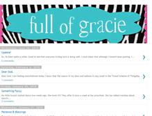 Tablet Screenshot of fullofgracie.blogspot.com