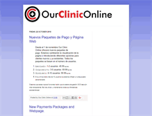 Tablet Screenshot of ourcliniconline.blogspot.com